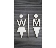 Piktogramy WC muži - ženy 3
