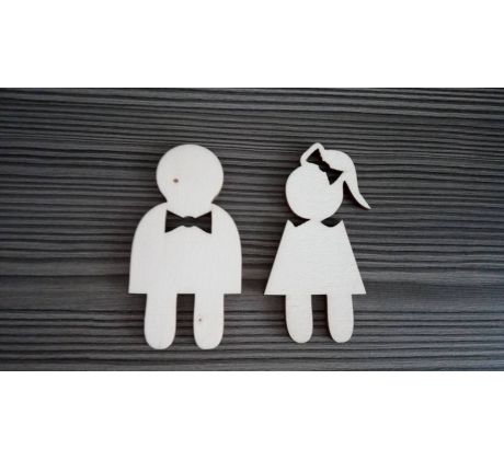Piktogramy WC muži - ženy 5