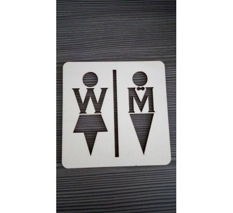 Piktogramy WC muži - ženy 2