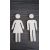Piktogramy WC muži - ženy 1