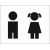 Piktogramy WC muži - ženy 6